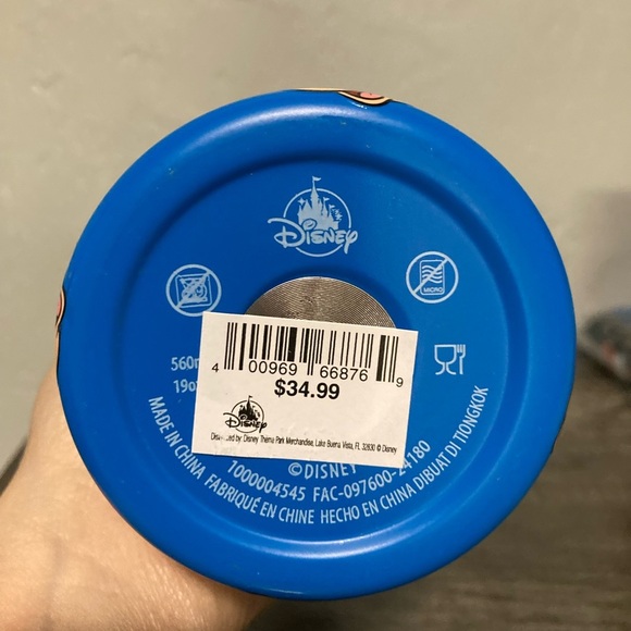 WDW Mickey Mouse Metal Tumbler with Clip - Picture 7 of 7